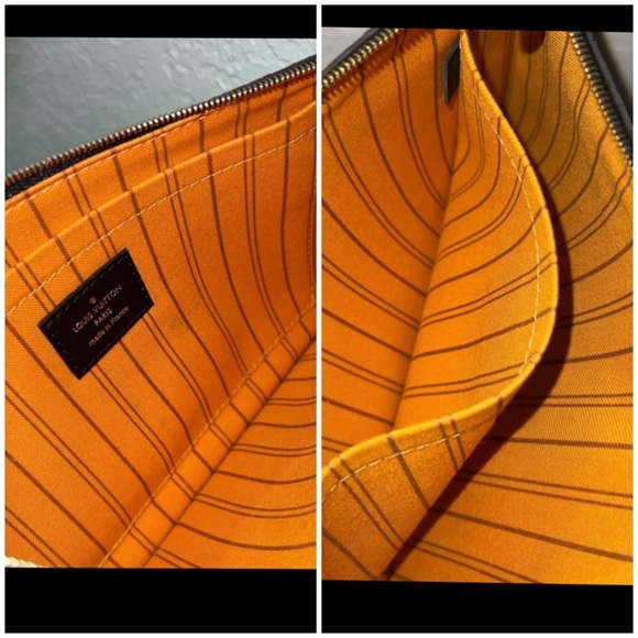 👑✅PRICE FIRM✅ AUTHENTIC Louis Vuitton Black Wristlet - Picture 14 of 17